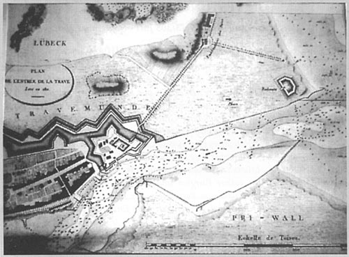 Travemünde im Jahre 1811