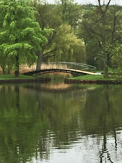 Godewindpark - die Brücke