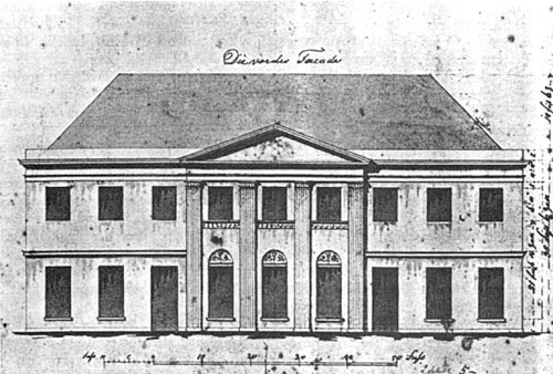 Entwurf für das Kurhaus 1820