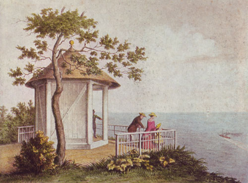 Seetempel Travemünde um 1860