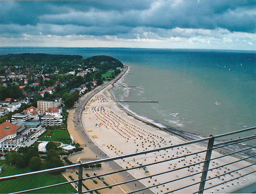 Söhrmanndamm und Hauptstrand 2009 © M. Raddatz