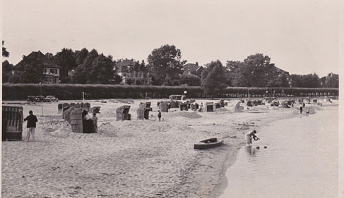 Strand vor der Kaiserallee © Archiv R. Fechner