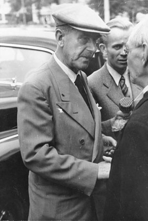 Thomas Mann in Weimar 1919 © Bundesarchiv Bild 183-S86717