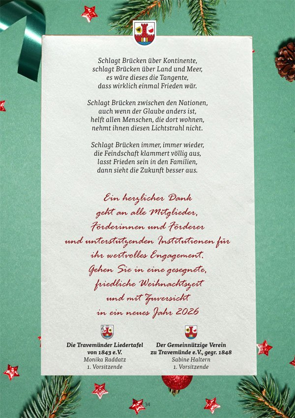 Weihnachtsgrüße 2025